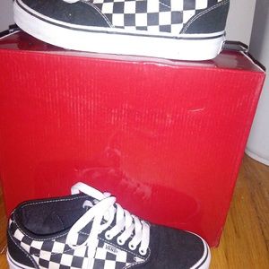 Checkered vans